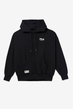 FILA Project 7 Hoodies Black,Womens Clothing | CA.SEBYAW132